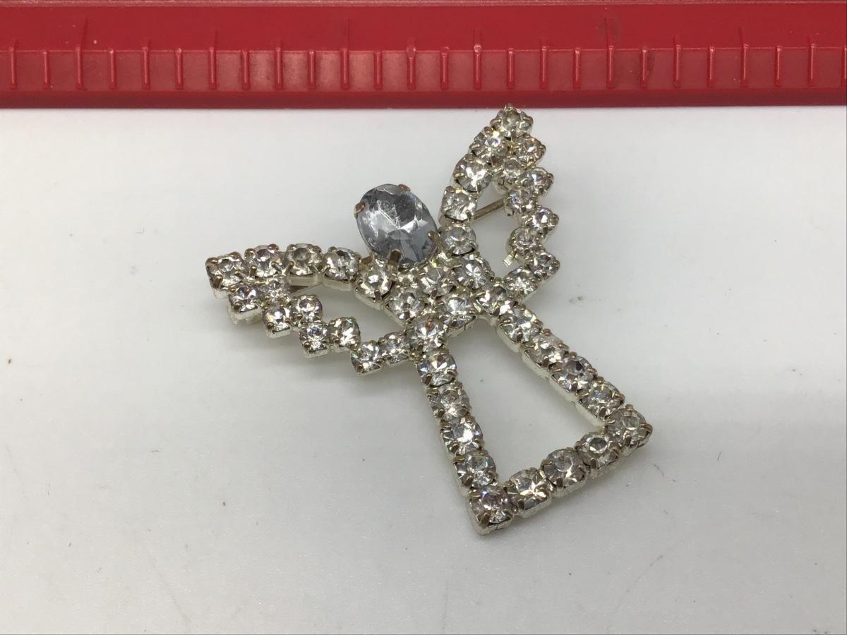 Ruby Angel Pin Rhinestone Angel Pin | EstateSales.org