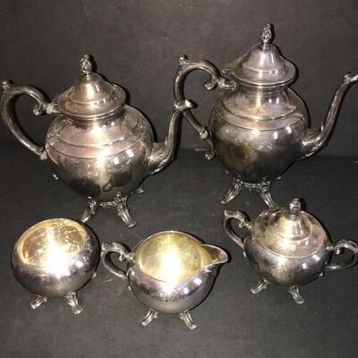 Rogers Co .Silver plated coffee set
