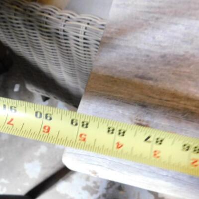 Impressive Restoration Hardware Teak 84" Patio or Deck Table (Table Only)