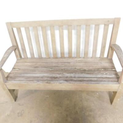Restoration Hardware Teak Garden or Patio Bench