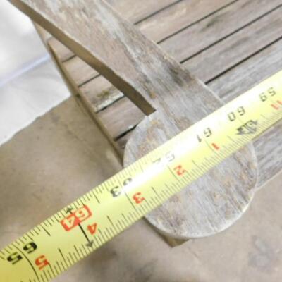 Restoration Hardware Teak Garden or Patio Bench