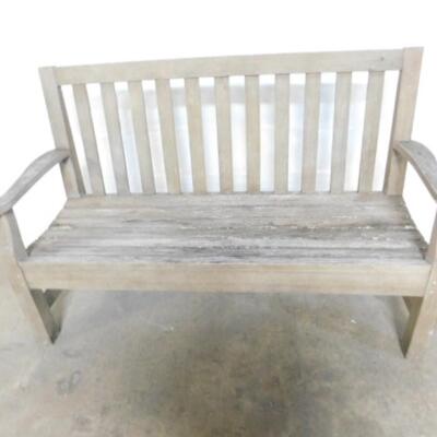 Restoration Hardware Teak Garden or Patio Bench