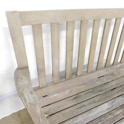 Restoration Hardware Teak Garden or Patio Bench