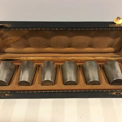 Herrenmeisterschaft  German Whiskey tumblers in original case