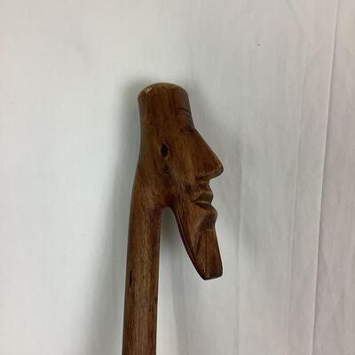 915 Vintage hand carved Walking Stick