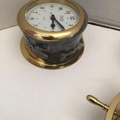 288 Weems & Plath Brass Clocks & Barometers