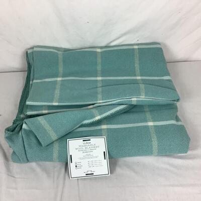 917 New in Package Queen L.L. Bean PENDLETON Wool Blanket