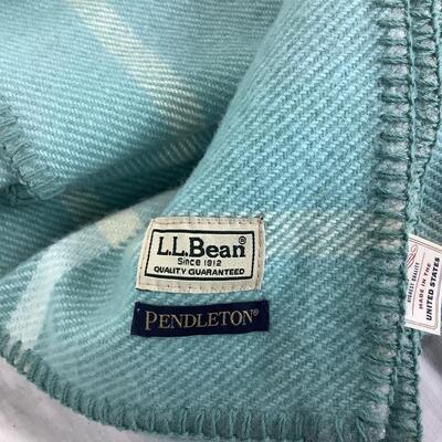 917 New in Package Queen L.L. Bean PENDLETON Wool Blanket