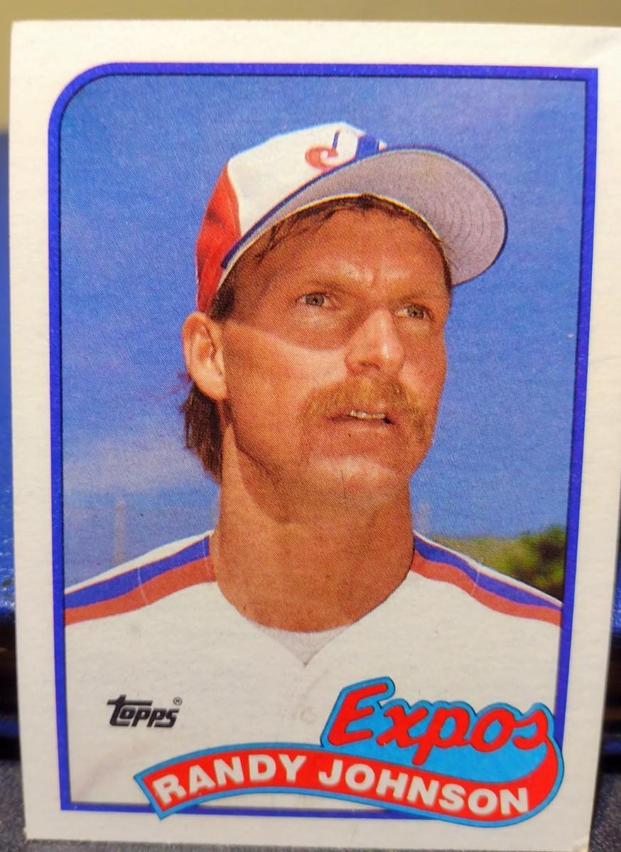 Randy Johnson Topps Baseball Card