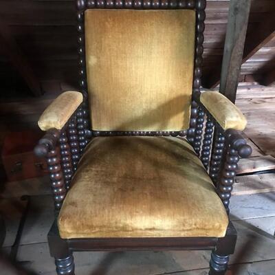 19th Century Spool Turned Armchair