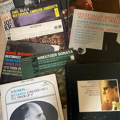Over 50 Vinyl 33rpm albums Rock & Classical