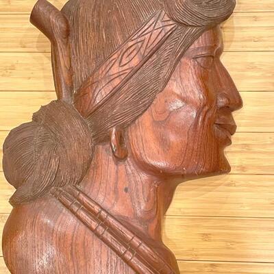 Igorot, hand carved, wood art