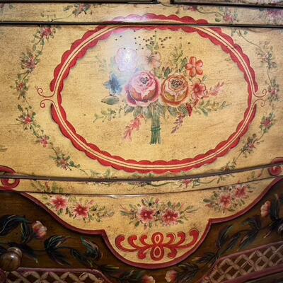 Beautiful Floral Hutch 3 Tier