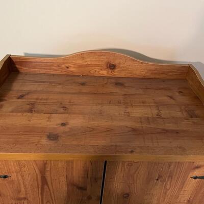 Wooden Computer Desk Cabinet