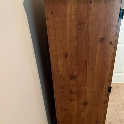 Wooden Computer Desk Cabinet