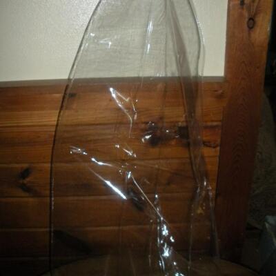 Set of Two 26" Doll Display Covers Made of Heavy-Duty Vinyl to Protect Your Dolls