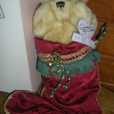 Annette Funicello Hidden In My Stocking Bear from her Holiday Series.  Limited Edition