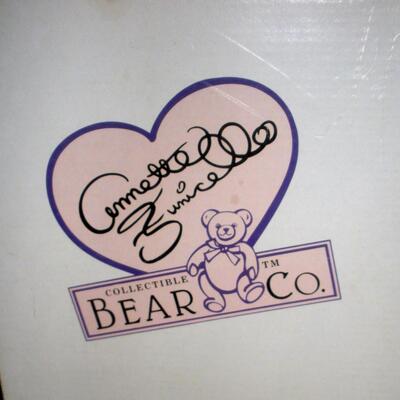 Annette Funicello Hidden In My Stocking Bear from her Holiday Series.  Limited Edition