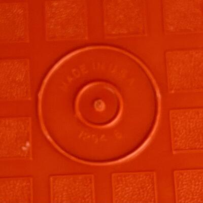 Large Tupperware Meat Marinade Dish in Paprika Red with Opaque Lid - Summer BBQ, Grilling, Cooking Utensils or Gadgets - Retro Kitchen