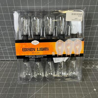 Outdoor Edison Lights New in the Package 