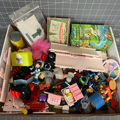 Tray of Toys and Children's Items