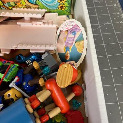 Tray of Toys and Children's Items