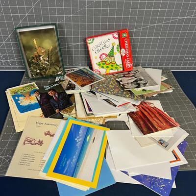 Large Lot of Greeting Cards 