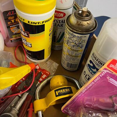 Garage Cleanout Box: Tools, Chemicals, Light Bulbs 