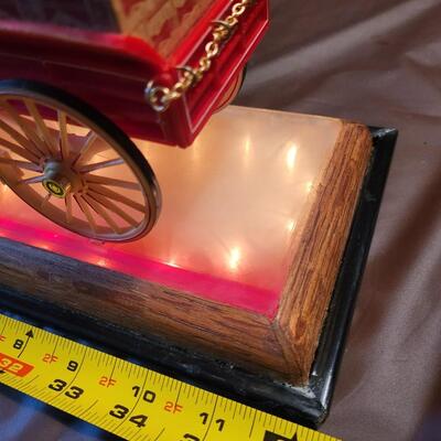 UNIQUE BUDWEISER CLYDESDALE TABLE LIGHT DECOR