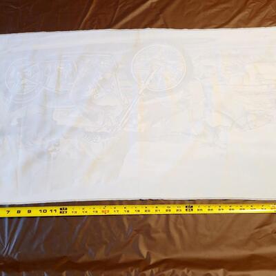 DAVID MANN EASY RIDER ART CLOTH WALL HANGING DUO