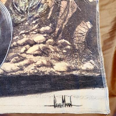 DAVID MANN EASY RIDER ART CLOTH WALL HANGING DUO