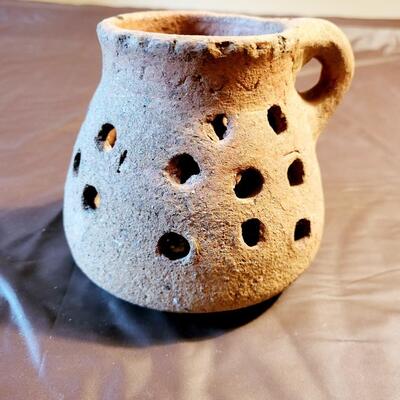 CLAY ART INCENSE BURNER MUG