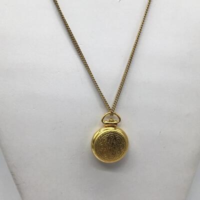 Vintage Japan Pendant Watch and Chain