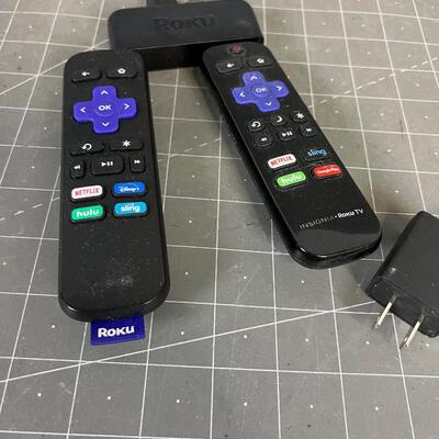 Roku with 2 Remotes 