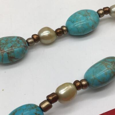 Vintage Stone  Necklace