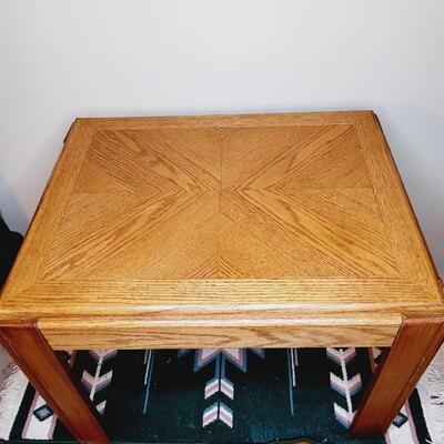 SOLID WOOD SIDE TABLE