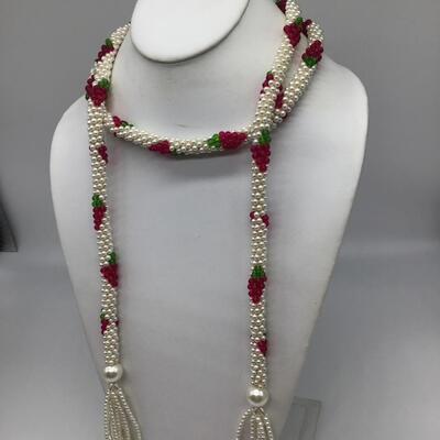 Vintage Tasseled Necklace