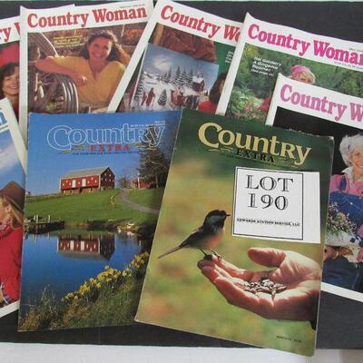1990 and 1995 Country Woman Magazines