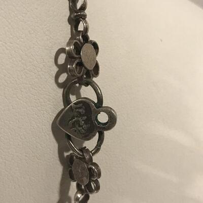 1969 Sterling Daisy Necklace