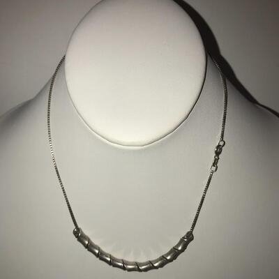 Sterling  Choker Length 1970s