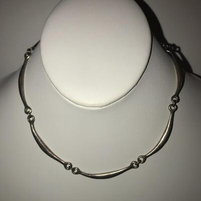 Sterling Choker Links
