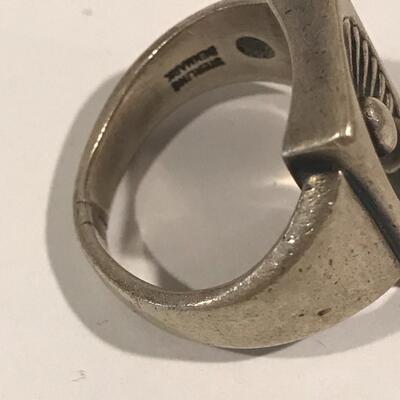 Denmark ~ Sterling Ring ~ 1970s