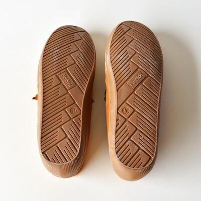 Fireside Moccasins - Mens Slippers Size 10 - Brown Leather Uppers