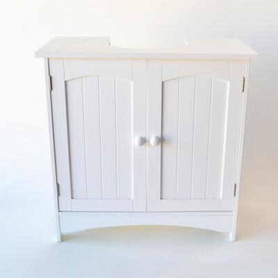 Pedestal Sink Cabinet - White - 24" X 24"