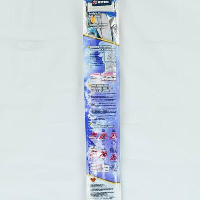 X KITES 23" DC Comics Superman SKYDIAMOND Poly Diamond KITE Assembles in seconds