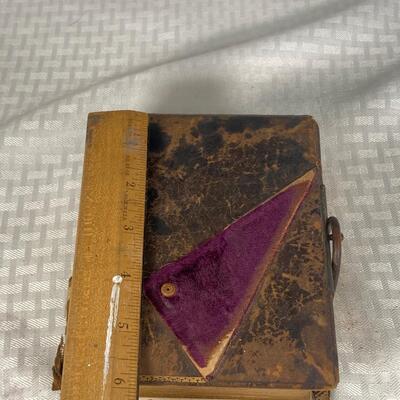 Small Antique Vintage Photo Album Book with Pictures