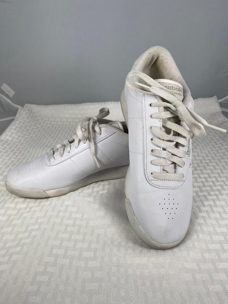 Vintage 1980s Reebok Princess Tennis Shoe Sneakers White Size 7 Womens ...