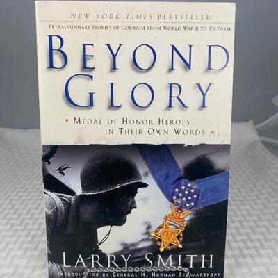 Beyond Glory Medal of Honor Heroes in Their Own Words Book Author Signed to MOH Recipient