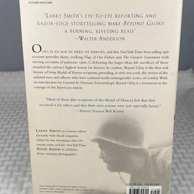 Beyond Glory Medal of Honor Heroes in Their Own Words Book Author Signed to MOH Recipient