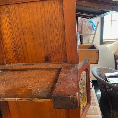 19th Century Asian Alter Table Wooden Cabinet